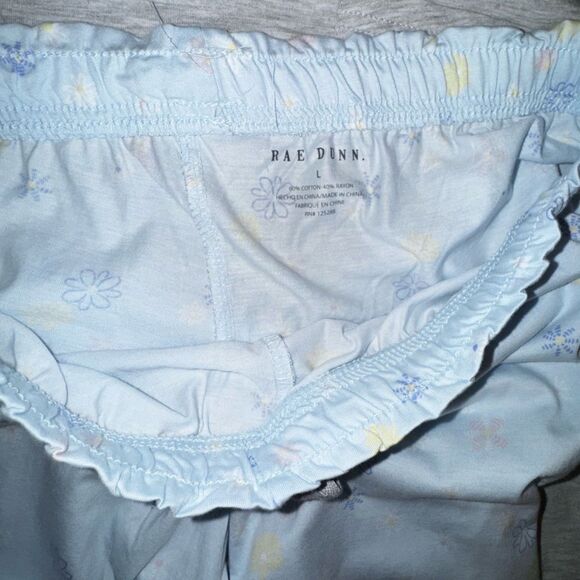 Rae Dunn sleep set “NEED SLEEP” written on pocket 
Drawstring pants nwt sz L - Picture 3 of 3